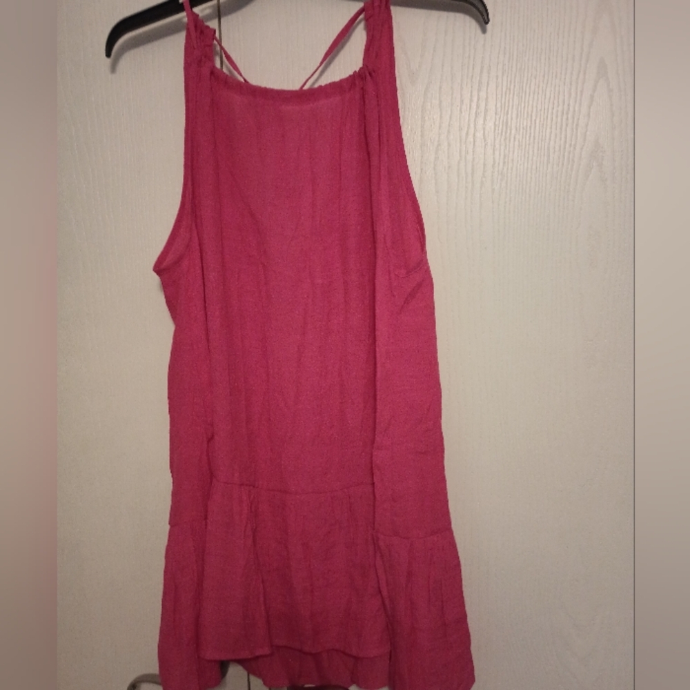 Aolro Plus Size XXL Summer Coverup Dress